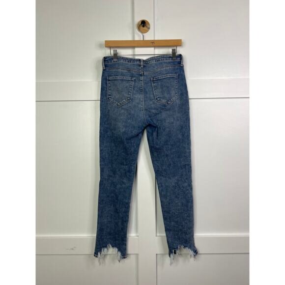 NEW L'Agence High Line High Rise Skinny Jeans Women's Sodalite Destruct Size: 27 - Picture 7 of 8